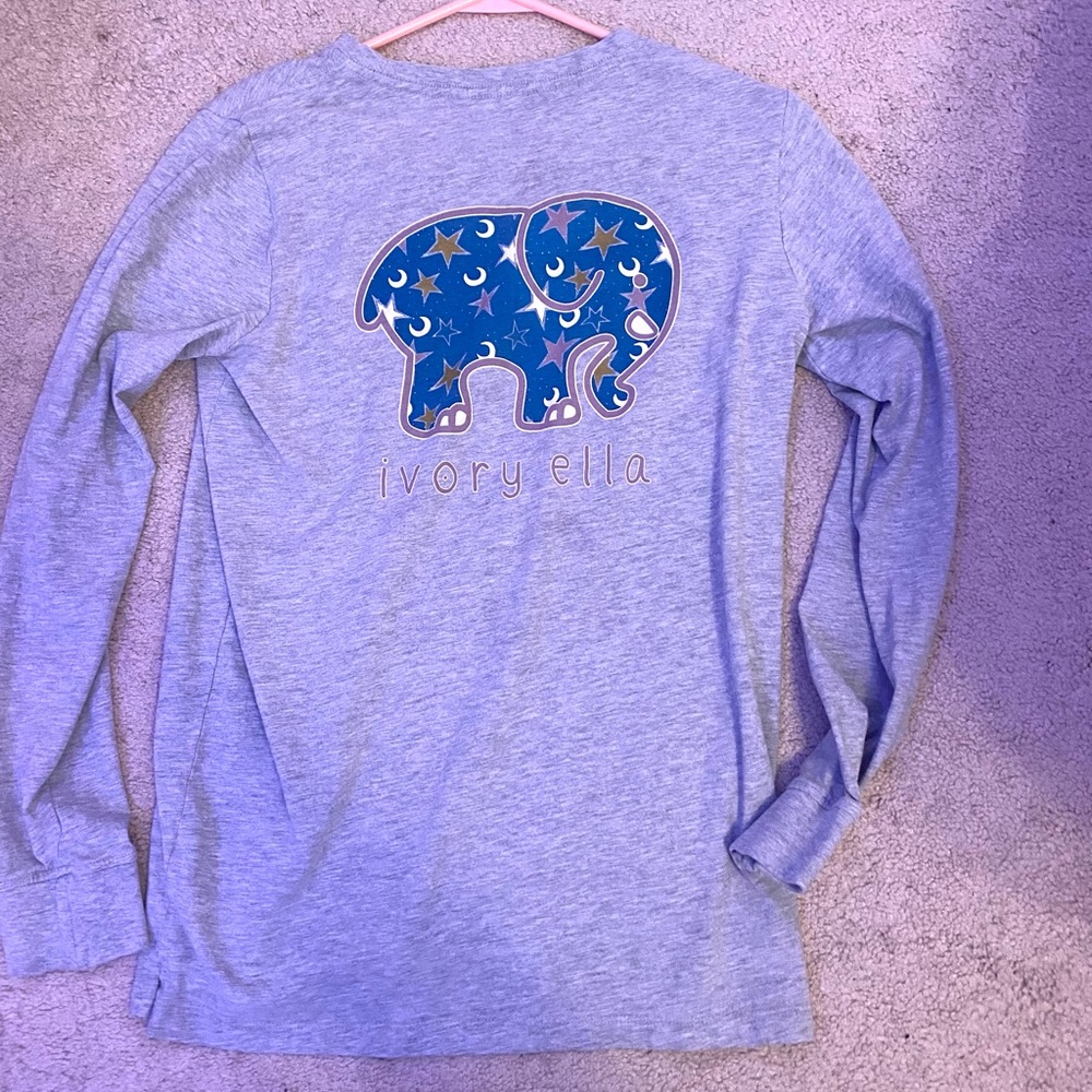 Ivory Ella moon and stars long sleeve, size small